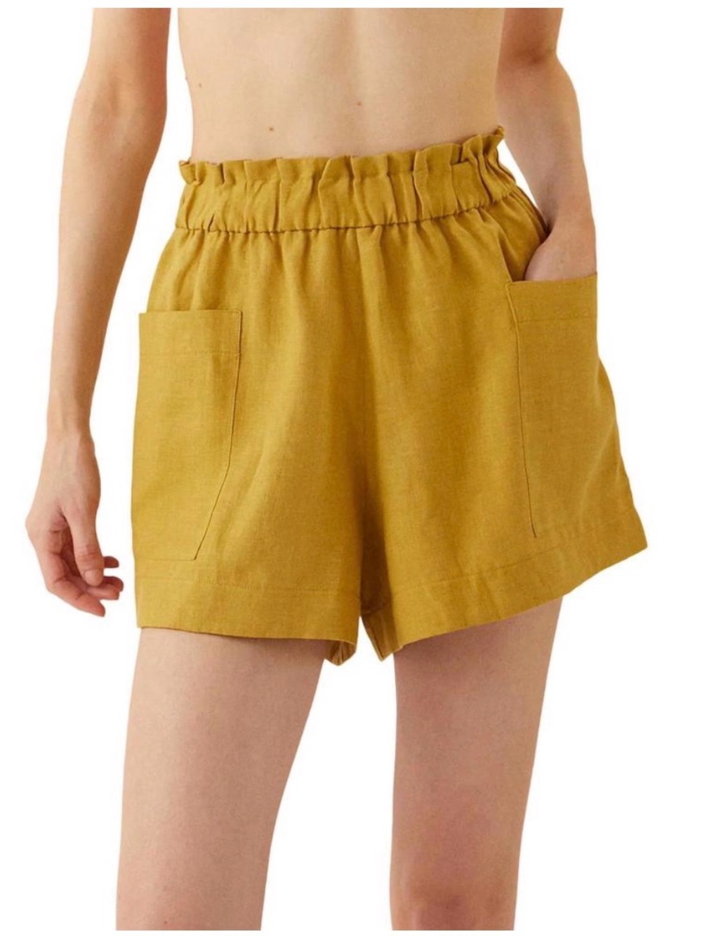 CASA RAKI Emilia Shorts 100% Linen M - Picture 2 of 8